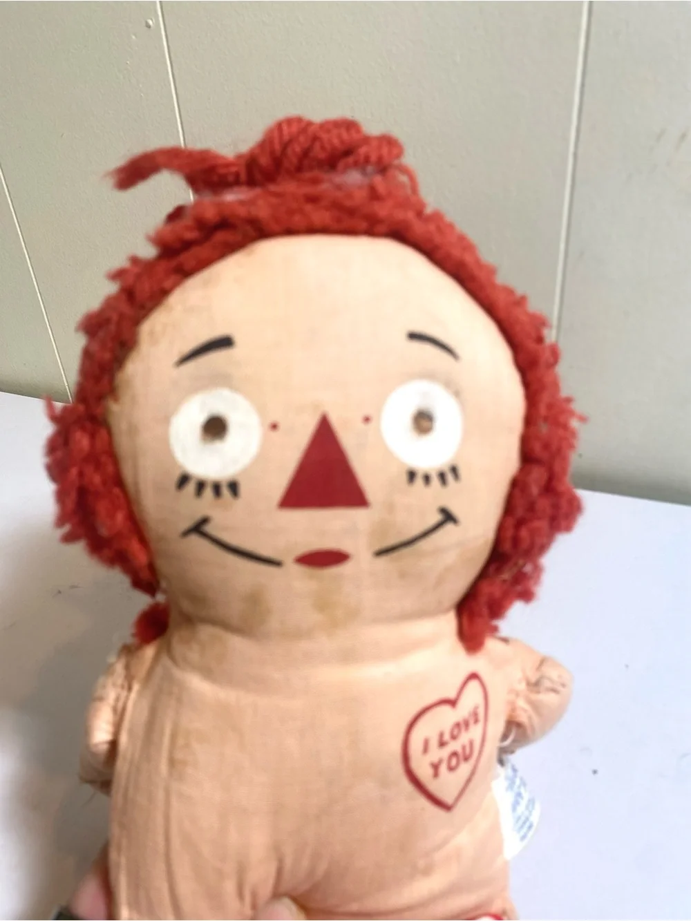 Vintage Knickerbocker Raggedy Ann Doll 16” Original Tags